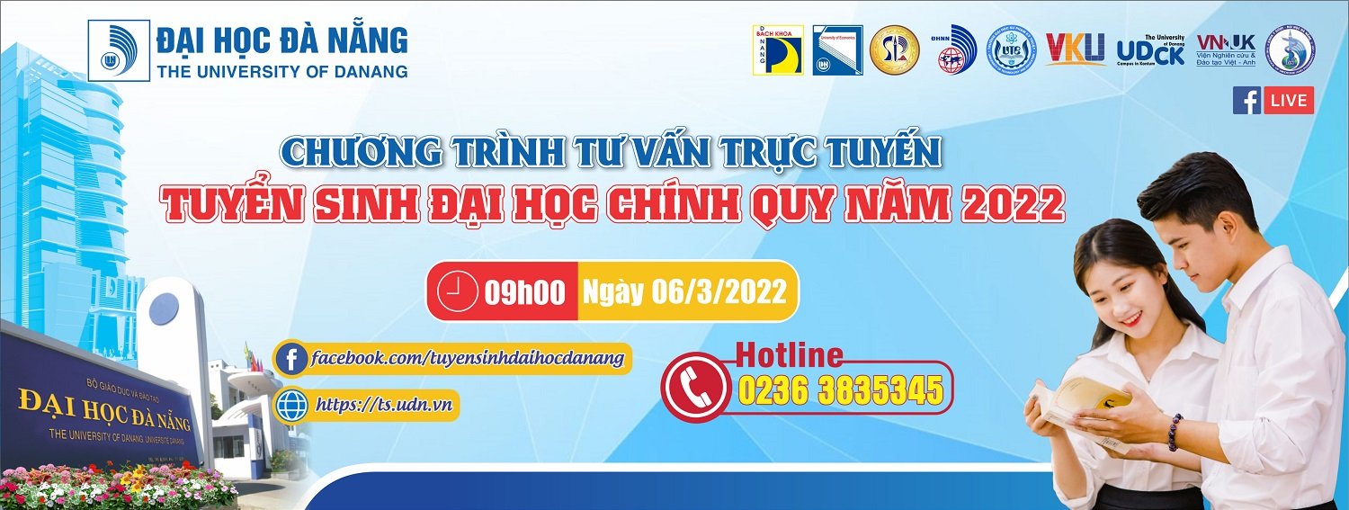 Đại học Đà Nẵng tư vấn tuyển sinh trực tuyến