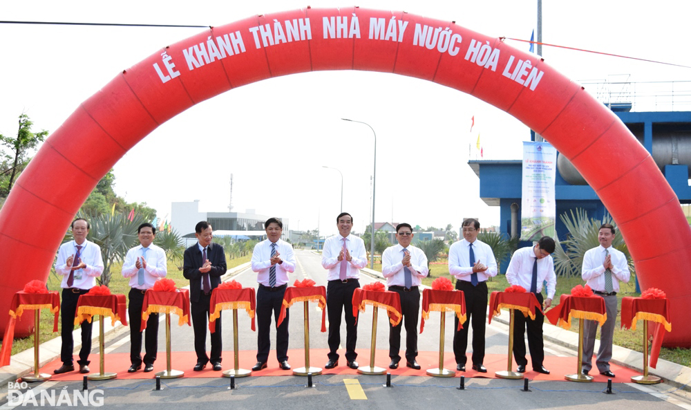 Khánh thành Nhà máy nước Hòa Liên (giai đoạn 1)