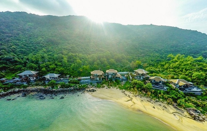 Khu nghỉ dưỡng InterContinental Danang Sun Peninsula Resort.	