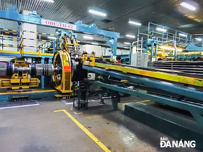 Production of high quality car tires at the Da Nang Rubber JSC