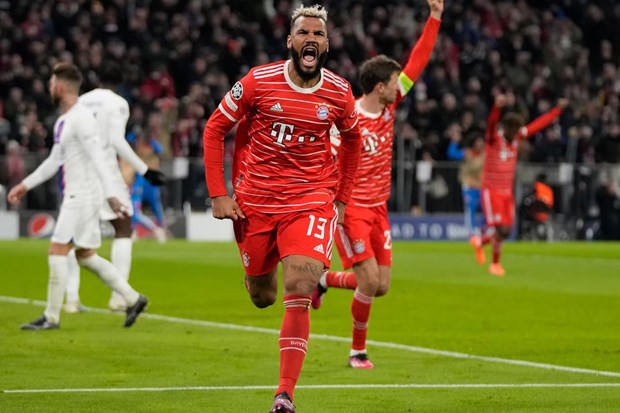 Choupo-Moting ghi bàn giúp Bayern chiến thắng. Nguồn: Vietnam+