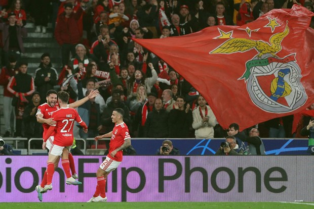 Benfica thắng tưng bừng trước Club Brugge. (Nguồn: Getty Images)