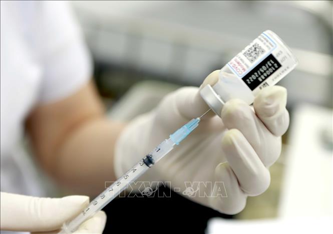 Tiêm vaccine COVID-19 tại Vĩnh Phúc. Ảnh minh họa: Hoàng Hùng/TTXVN