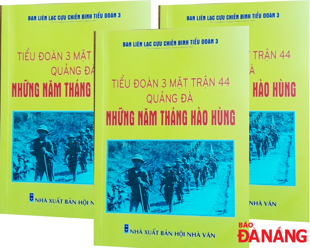 Cuốn sách “Tiểu đoàn 3 Mặt trận 44 Quảng Đà - Những năm tháng hào hùng” xuất bản đầu năm 2021. Ảnh: X.D