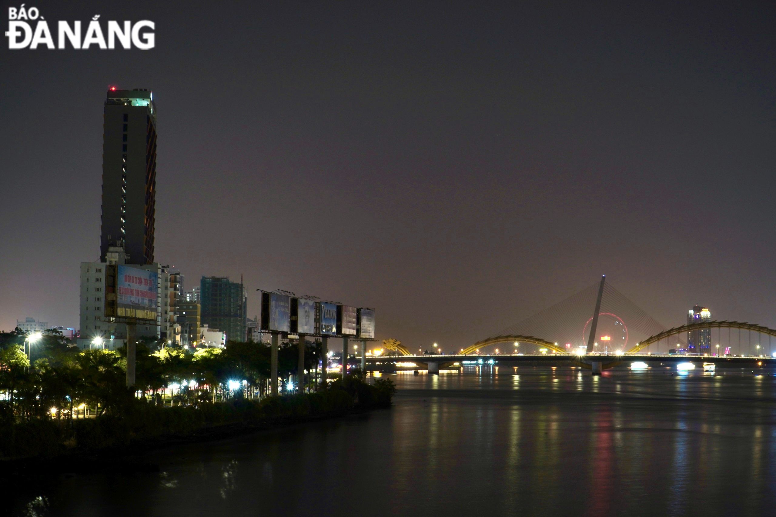 Billboards and panels are also switched off during the Earth Hour 