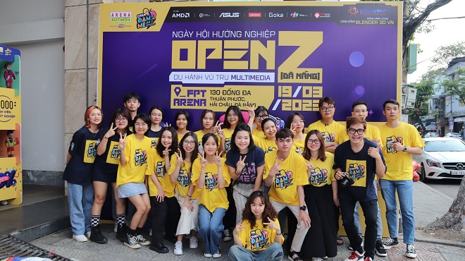 Open Z 2023 được các bạn trẻ nhiệt tình ủng hộ. 