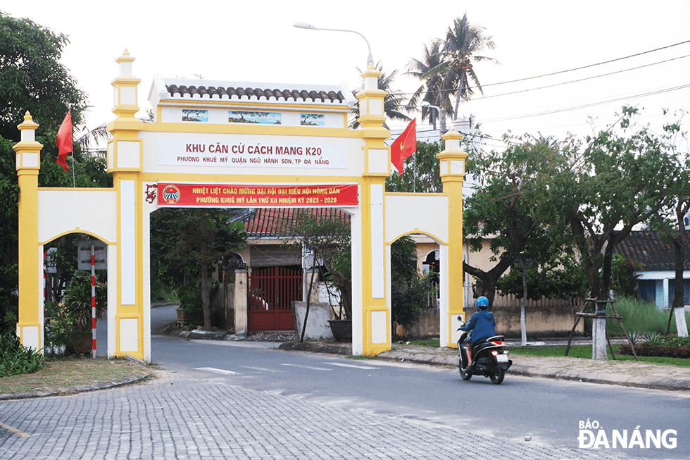 Khu căn cứ cách mạng K20 được thành phố Đà Nẵng đầu tư chỉnh trang,nâng cấp nhưng vẫn giữ nét đẹp hiền hòa, yên ả của một vùng quê ngay giữa lòng đô thị.