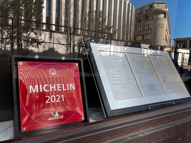 Michelin Guide là hệ thống đánh giá ẩm thực uy tín trên thế giới.