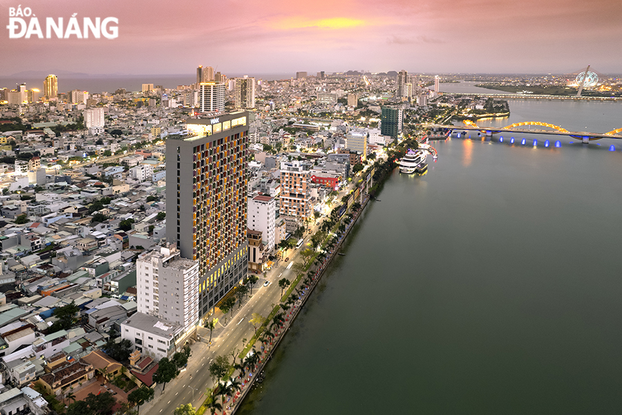 The  Wink Hotel Danang Riverside will officially opened its doors to guests on Saturday, April 1.