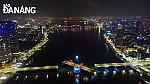 Ngắm cầu xoay Sông Hàn vào ban đêm