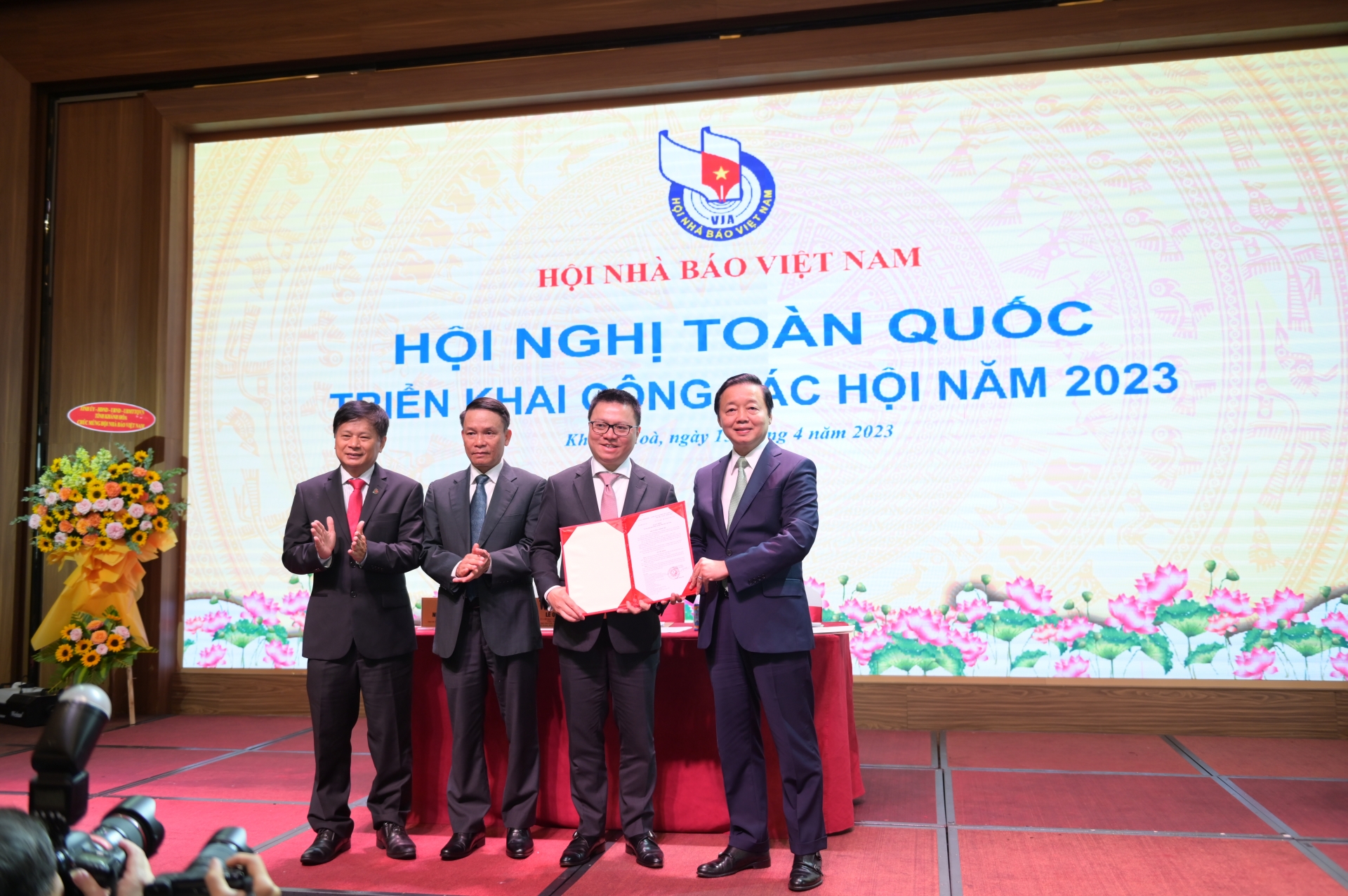 Tại TP. Nha Trang, Hội Nhà báo Việt Nam: Hội nghị toàn quốc triển khai công tác hội năm 2023