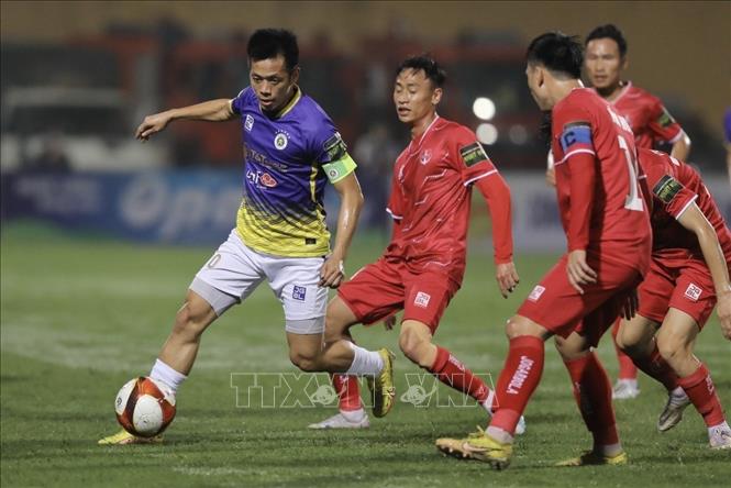 V.League 1: Thắng đậm Hải Phòng, CLB Hà Nội vững vàng vị trí đầu bảng