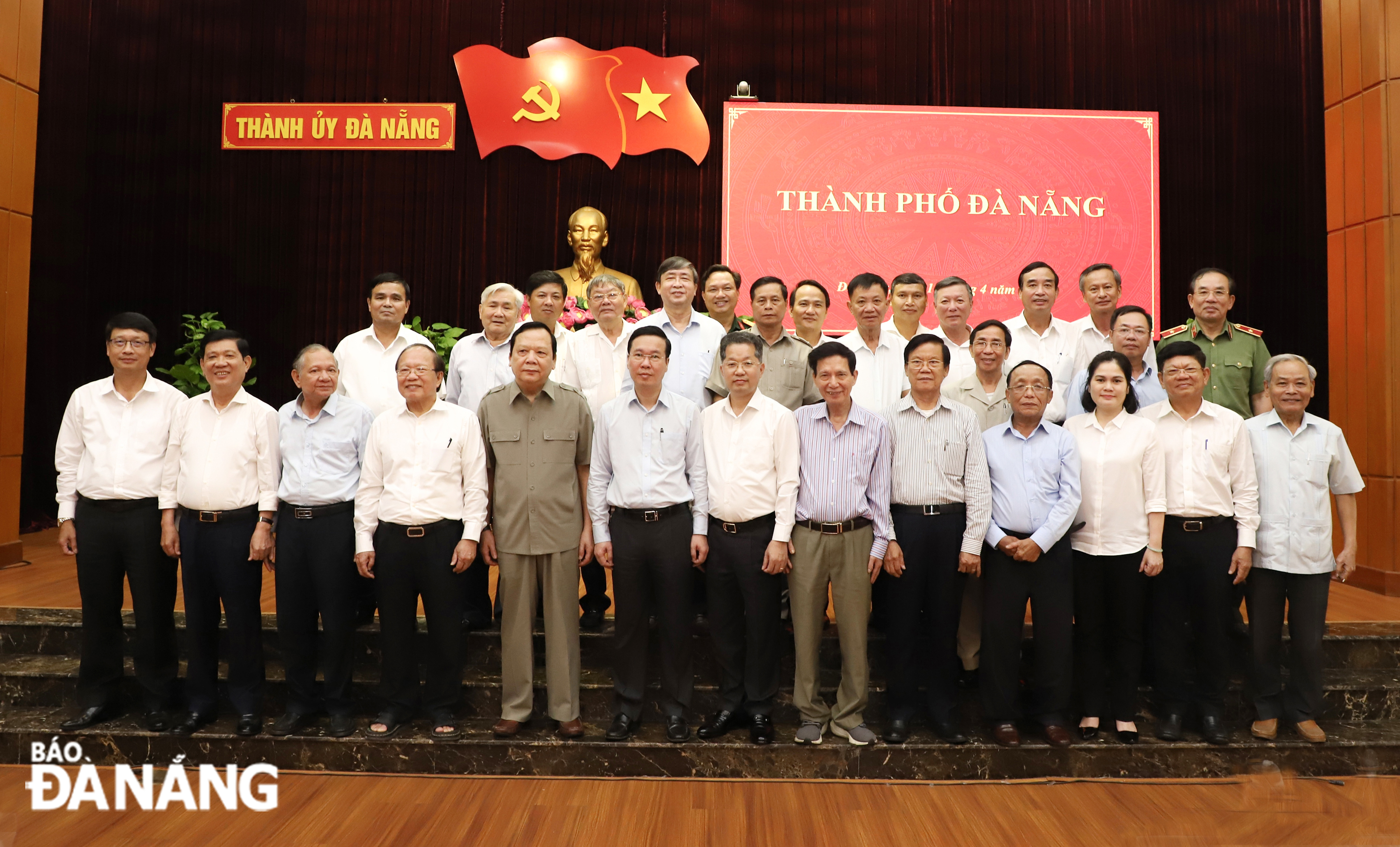 Chủ tịch nước CHXHCN Việt Nam Võ Văn Thưởng gặp mặt đại diện cán bộ hưu trí cấp cao, các tướng lĩnh nghỉ hưu trên địa bàn thành phố
