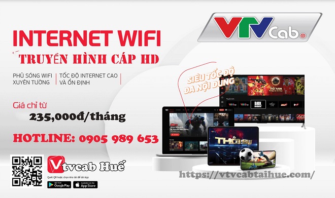 VTVcab Huế: Truyền Hình Cáp Việt Nam VTVcab - Chi nhánh Huế
