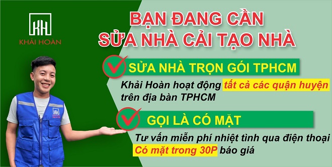 Công ty cải tạo nhà trọn gói uy tín tại Thành phố Hồ Chí Minh