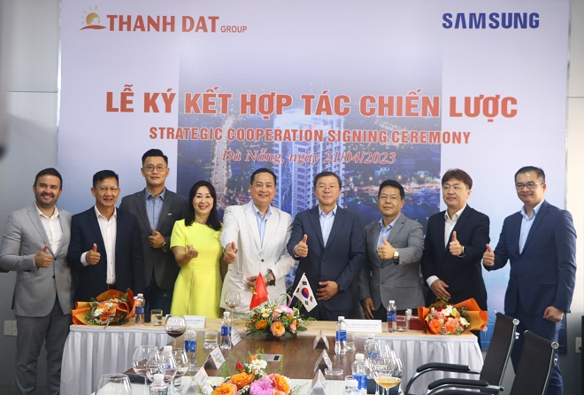 Tập đoàn Thành Đạt hợp tác chiến lược với Samsung