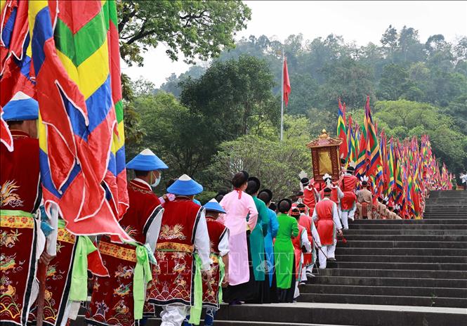 Khai mạc trọng thể Lễ hội Đền Hùng và Kỷ niệm 20 năm Công ước 2003 của UNESCO