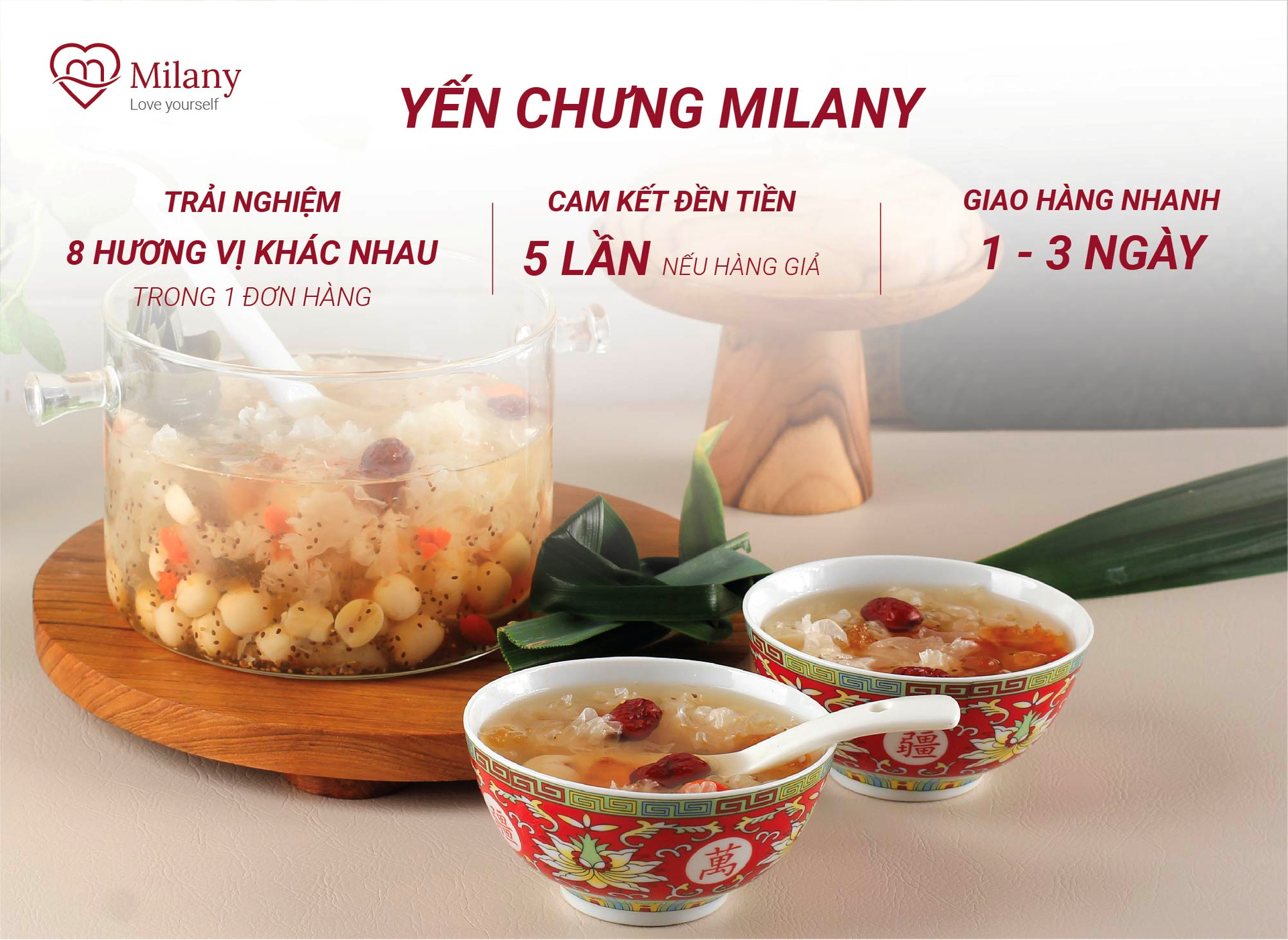 Milany - Công ty cung cấp yến chưng sẵn từ yến Việt uy tín