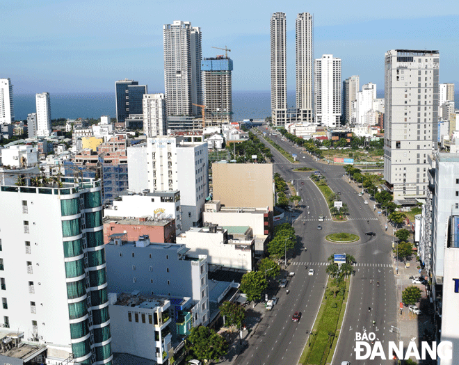 Da Nang is exerting every effort to become one of best coastal cities in Asia. Photo: HOANG HIEP