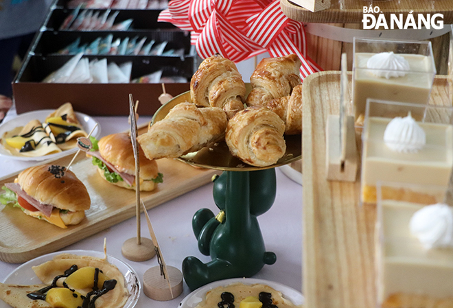 A number of popular French pastries 