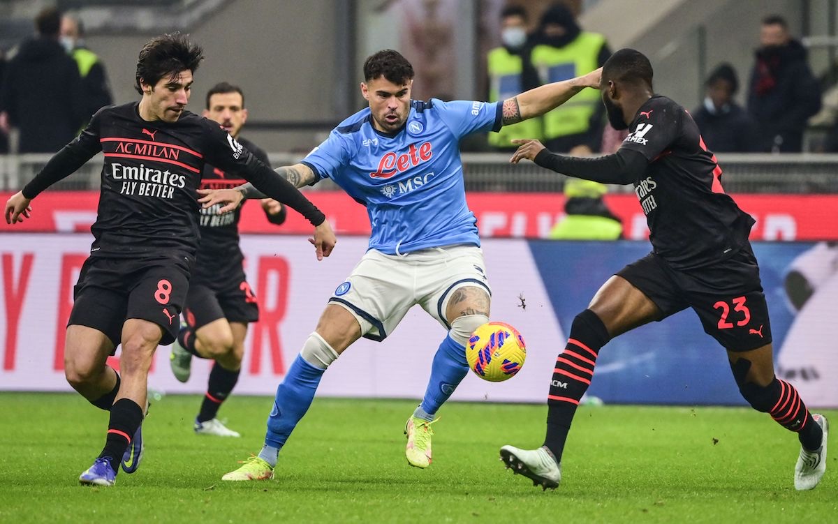 Cách đây 10 ngày, AC Milan có chiến thắng đậm 4-0 trên sân của Napoli tại Serie A. Ảnh: AFP