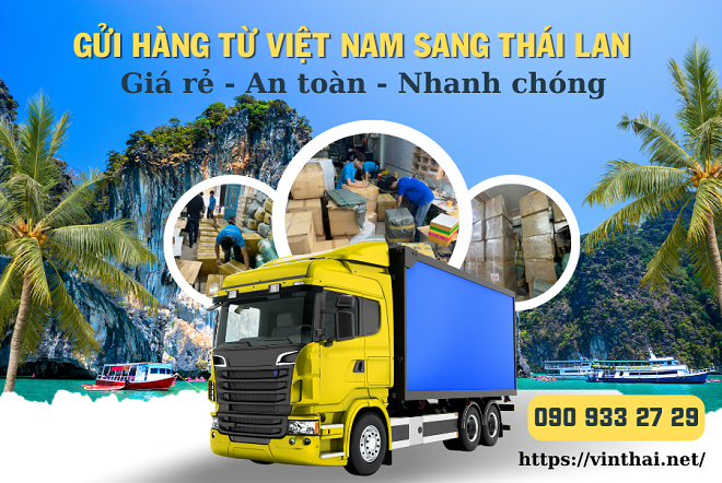 Chi phí gửi hàng sang Thái Lan cực rẻ.