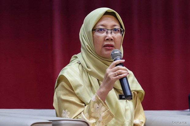 Malaysian Health Minister Dr Zaliha Mustafa (Photo: bernama.com)