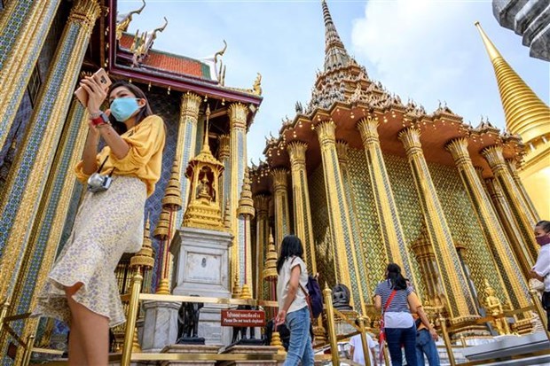Tourists in Bangkok, Thailand. (Photo: AFP/VNA)