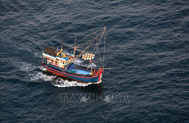 A fishing vessel of Viet Nam (Photo: VNA)