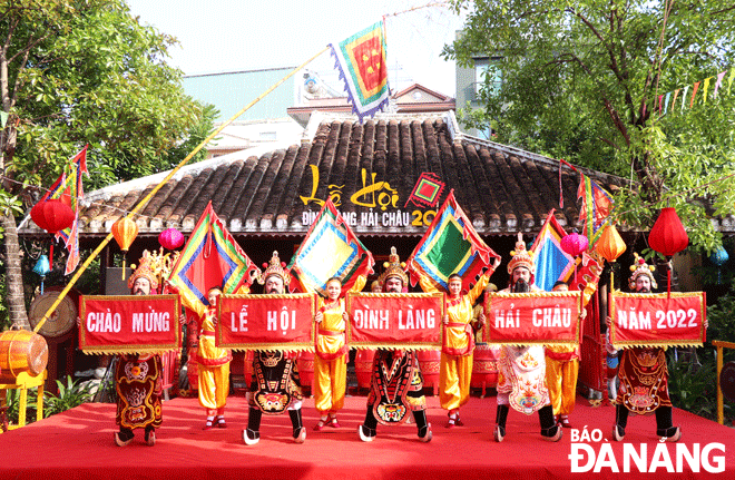 Hai Chau Communal House Festival attracted thousands of locals and tourists. Photo: X.D