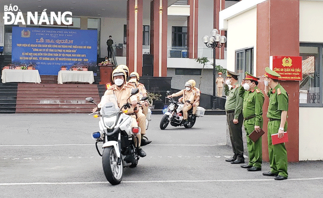 Công an thành phố góp phần ổn định an ninh chính trị, trật tự an toàn xã hội