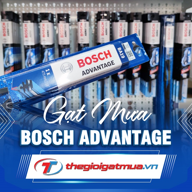 Gạt mưa Bosch chính hãng - an tâm sử dụng, an toàn cho mọi hành trình