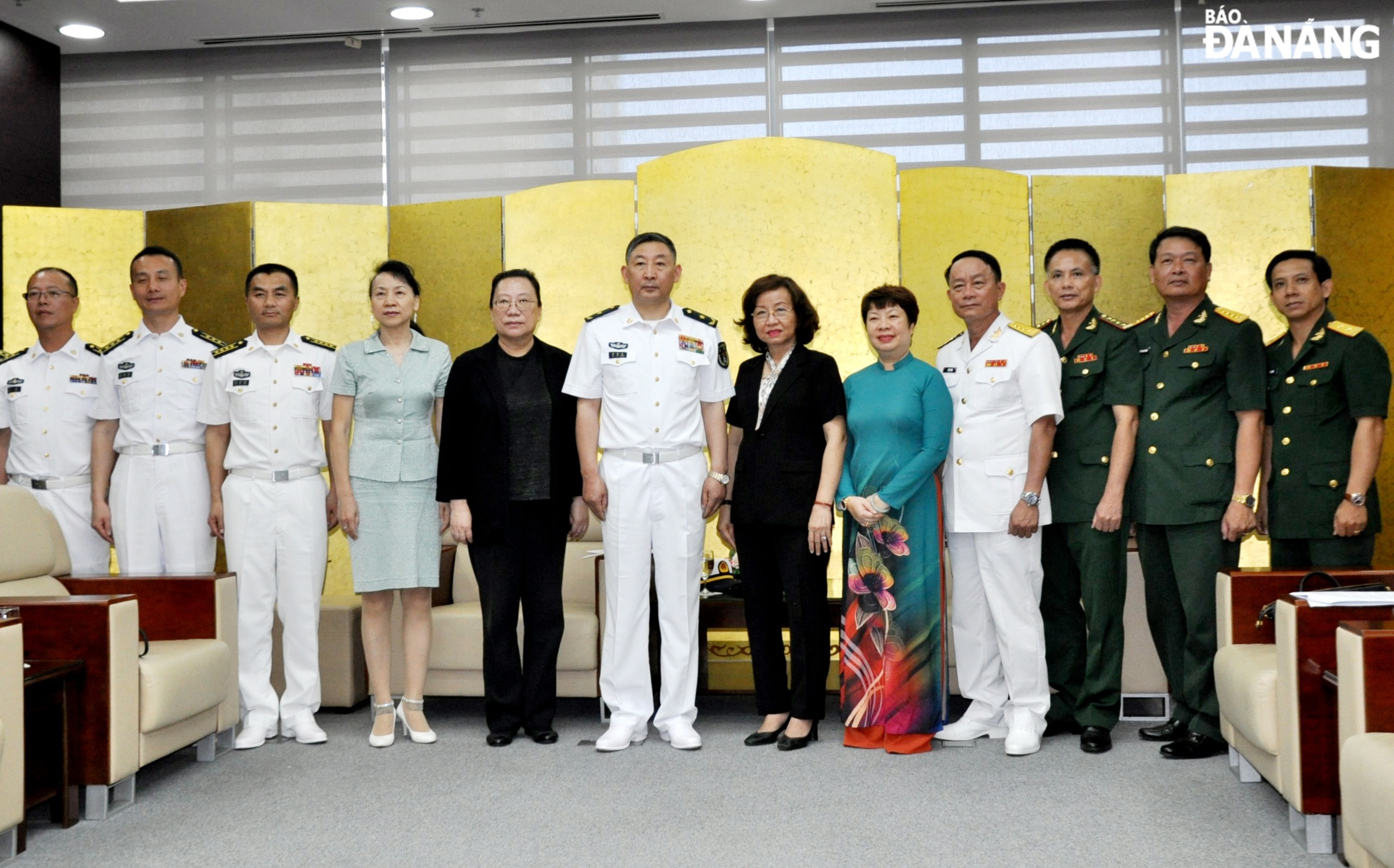 Tàu huấn luyện Thích Kế Quang của Hải quân Trung Quốc thăm xã giao Đà Nẵng