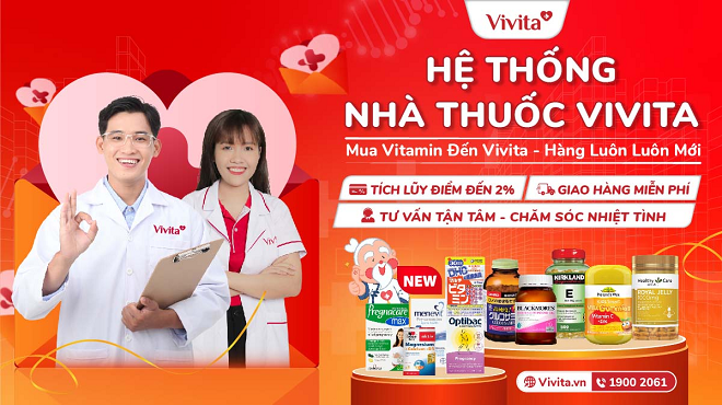 Mua collagen chính hãng tại hệ thống nhà thuốc Vivita.