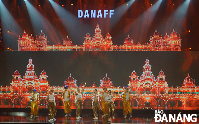 A music performance at the opening ceremony of the film festival