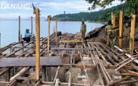 Tiếp tục cưỡng chế công trình xây dựng trái phép tại bán đảo Sơn Trà