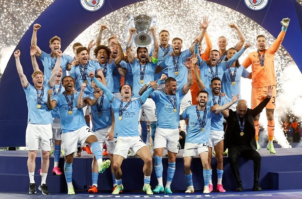 Man City lần đầu vô địch Champions League, hoàn tất 'cú ăn ba' vĩ đại