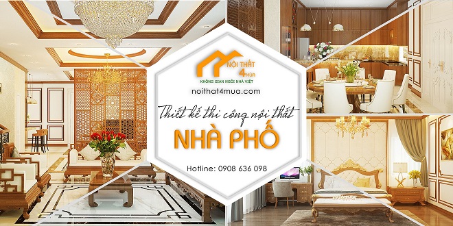 Nội thất 4 Mùa - Đơn vị thiết kế thi công nội thất uy tín