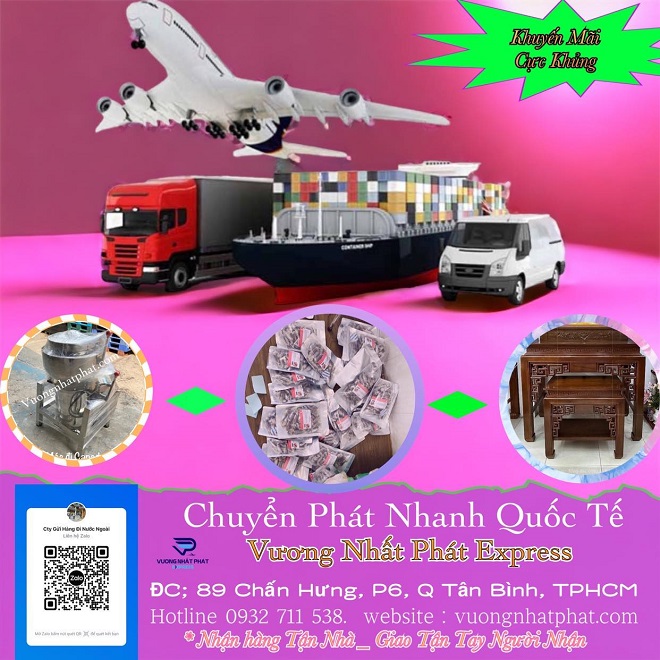 Vương Nhất Phát Express - Đơn vị vận chuyển gửi hàng đi Mỹ uy tín tại Thành phố Hồ Chí Minh