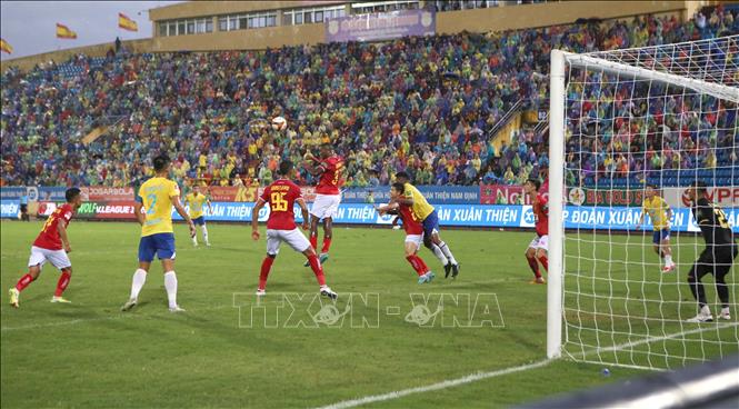 V.League 2023: Câu lạc bộ Thép Xanh Nam Định hòa 0-0 trước Đông Á Thanh Hóa