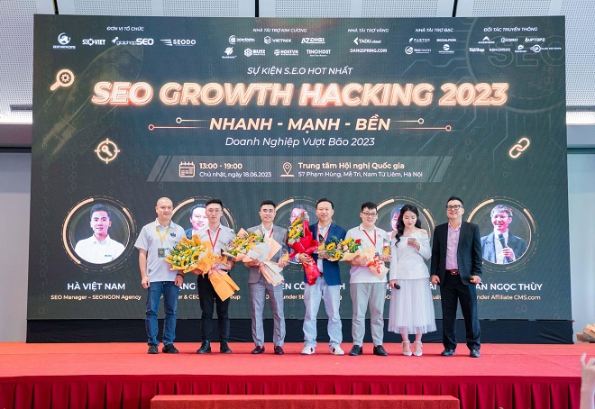 Sự kiện SEO Growth Hacking: Nhanh – mạnh – Bền – Doanh nghiệp vượt bão 2023