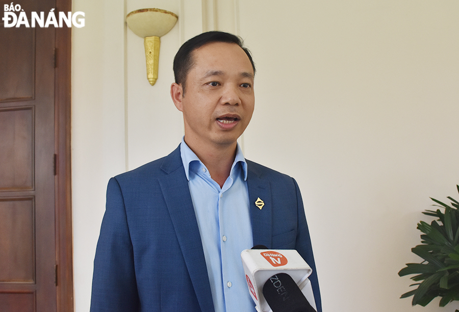 Mr. Nguyen Van Binh, President of Sun Group in Central Viet Nam. Photo: THU HA