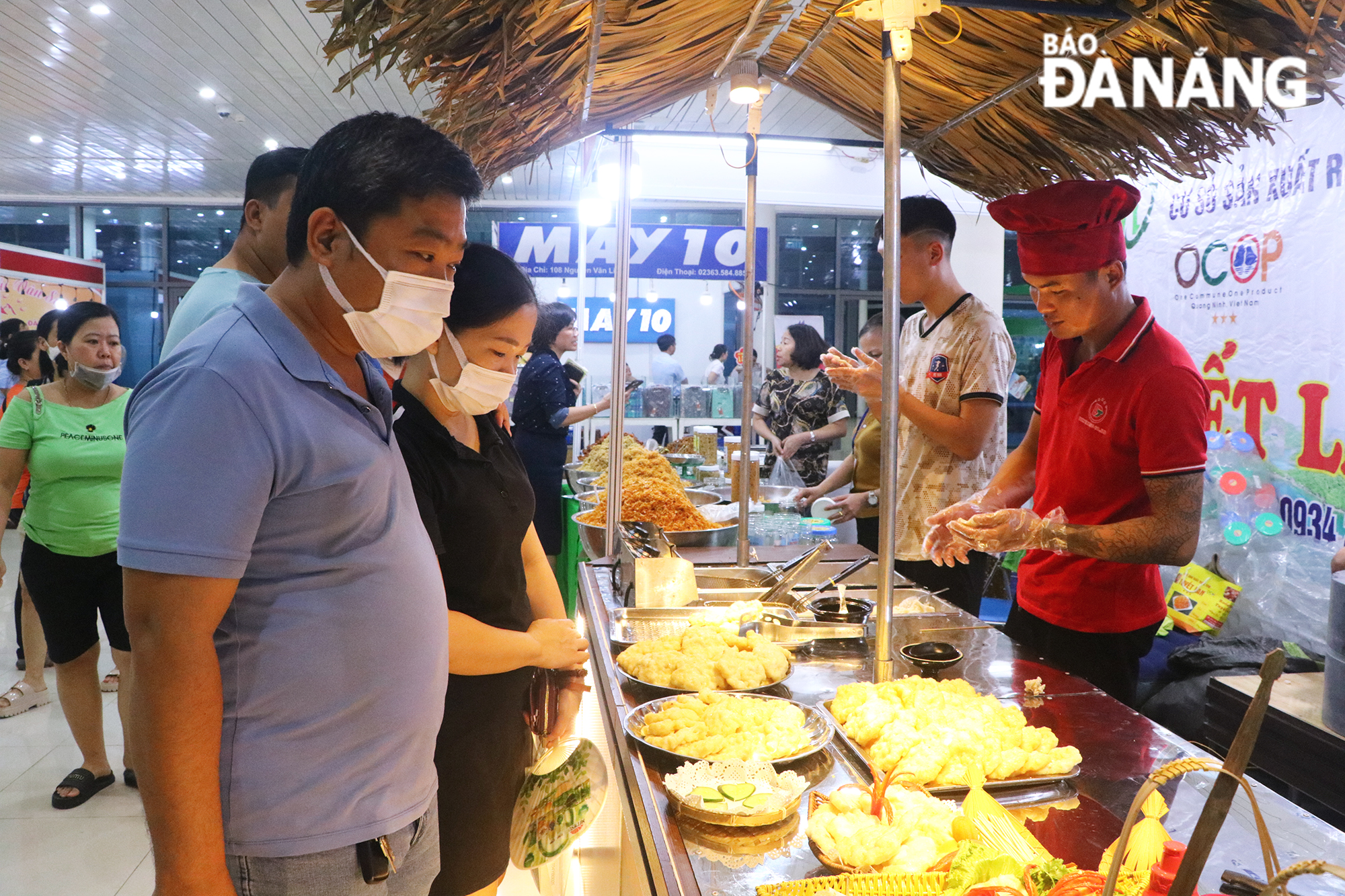 Many Vietnamese typical and OCOP products are on display at the fair, June 6, 2023.