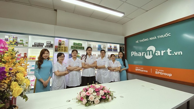 Hệ thống Nhà thuốc Pharmart online 4.0 khi mới thành lập.