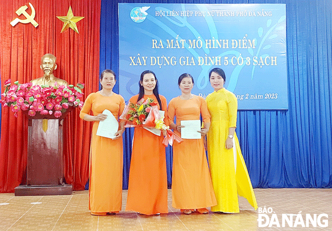 Ra mắt mô hình Gia đình 5 có 3 sạch  UBND huyện Kim Sơn tỉnh Ninh Bình