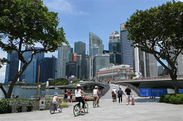 In Singapore (Photo: AFP)