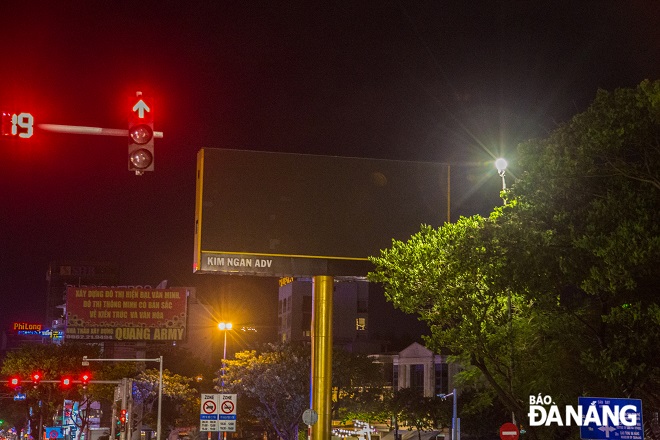 Digital billboards in the city are also turned off after 8:00 pm every day.