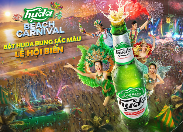 Lễ hội biển Huda Beach Carnival 2023 hứa hẹn mang đến những trải nghiệm đầy bùng nổ.