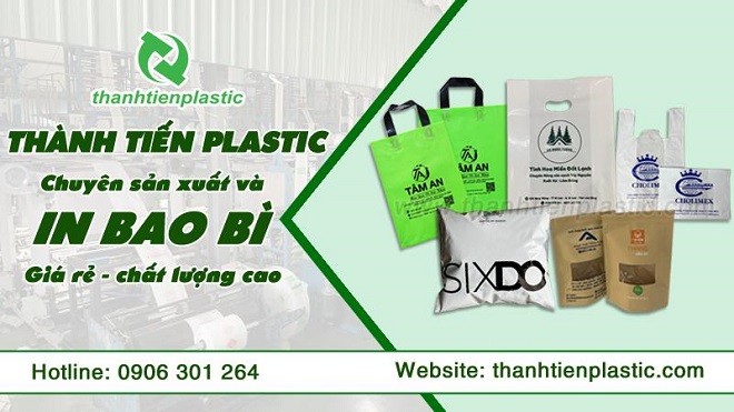 Công ty in bao bì sản phẩm giá rẻ Thành Tiến Plastic tại Đà Nẵng
