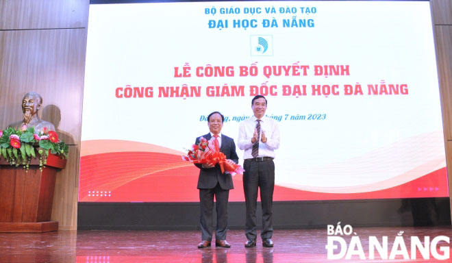 PGS-TS Nguyễn Ngọc Vũ tiếp tục làm Giám đốc Đại học Đà Nẵng